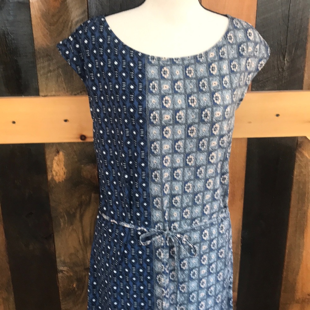Max Studio mixed print sleeveless dress, size M